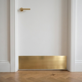 Protection bas de porte Laiton 92x20cm