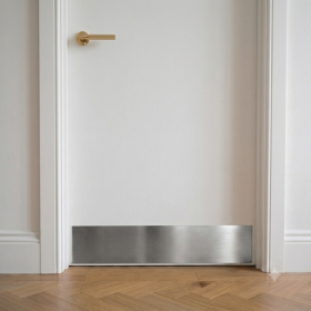 Protection bas de porte Inox 82x10cm
