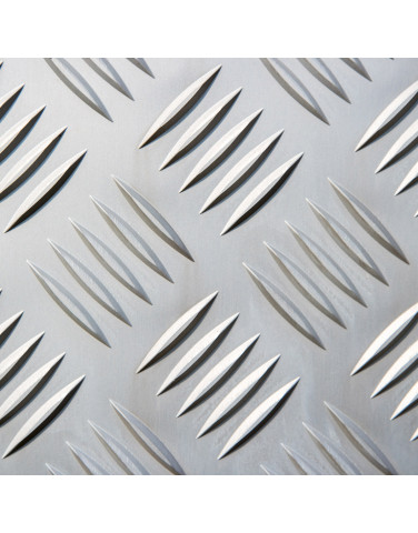 Plaque standard Aluminium à larmes antidérapant